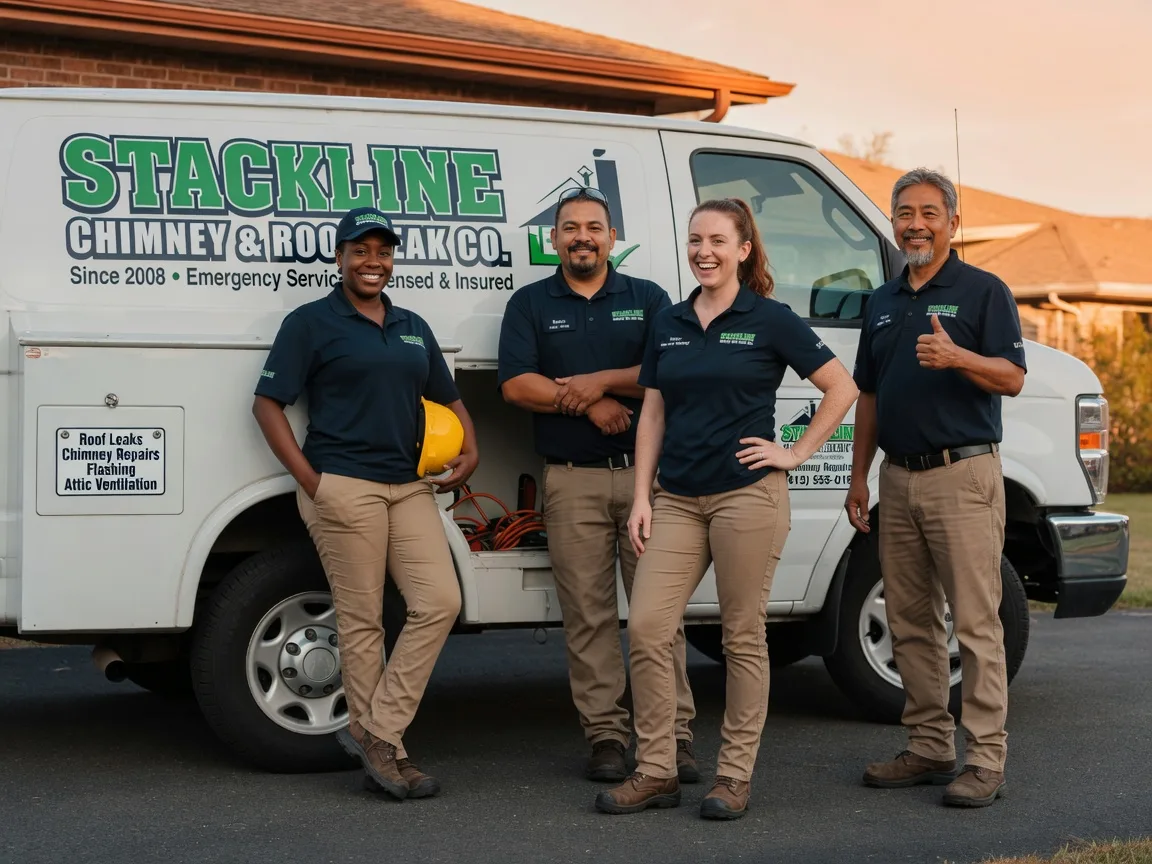 Chimney flashing repair company in Montrose, WV